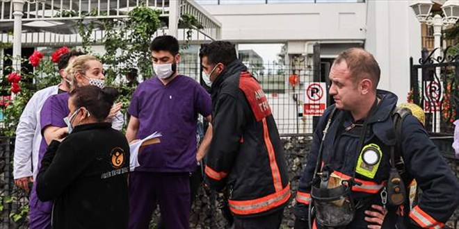 Başkentte özel bir huzurevinde yangın çıktı