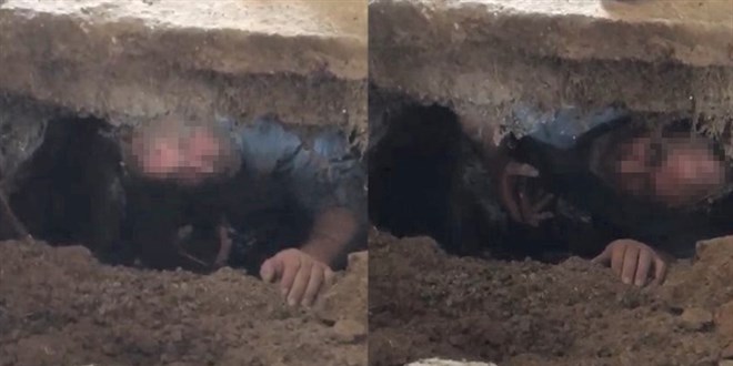 29 y�l hapis cezas�ndan ka�mak i�in foseptik �ukurunda saklanm��