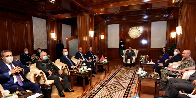 Türkiye'den üst düzey heyet NATO Zirvesi öncesi Libya'da