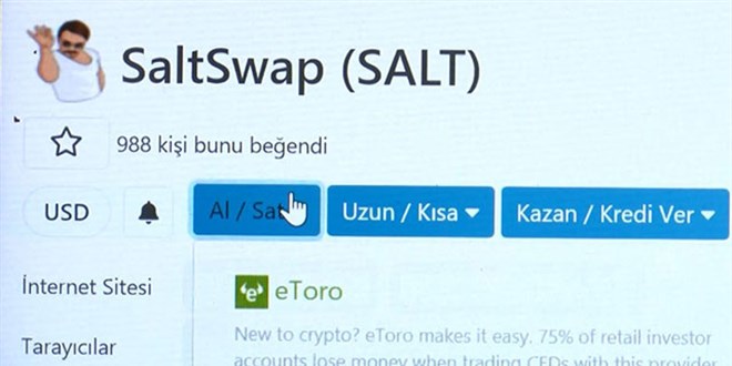 Nusret'in hareketi de kripto para oldu