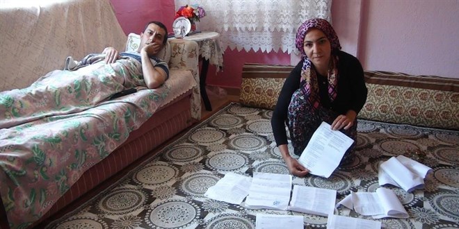 Engelli eşine maaş bağlatmak için gitti, üzerine açılan 3 şirket olduğunu öğrendi