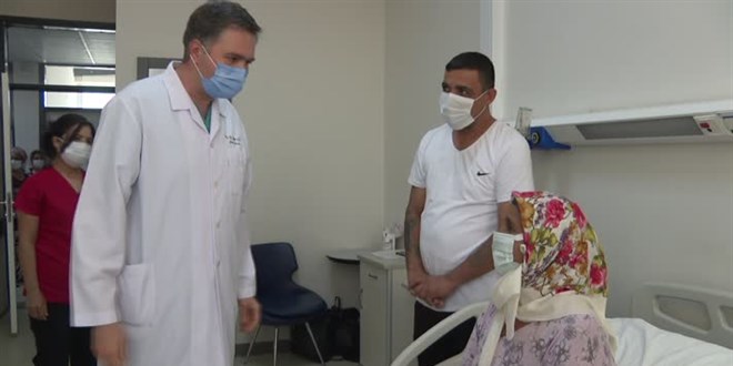 Kan ve dokusu 10 çocuğuyla uymadı, damadının uyunca sağlığına kavuştu