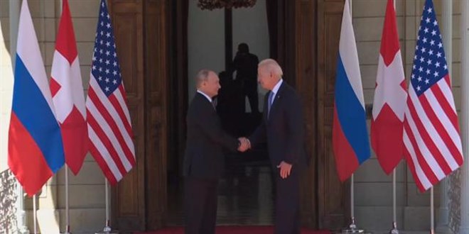 Cenevre'de Biden-Putin grmesi balad
