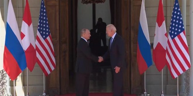 Cenevre'de Biden-Putin görüşmesi başladı