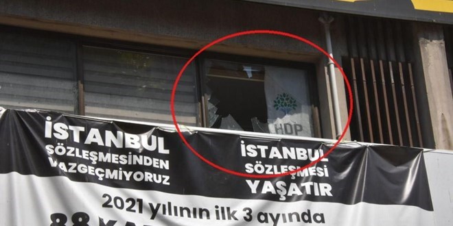 HDP binasına saldıran şüphelinin kan donduran paylaşımı