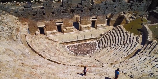 Gladyatörler şehri Kibyra, görenleri hayran bırakıyor
