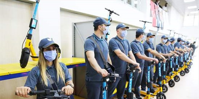 Artık PTT dağıtıcıları 'elektrikli skuter' ile dağıtım yapabilecek