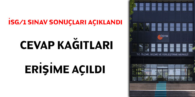 SG/1 snav sonular akland, cevap katlar eriime ald