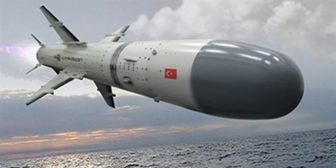 Erdoğan paylaştı: Atmaca, ilk kez bir gemi hedefini tam isabetle vurdu