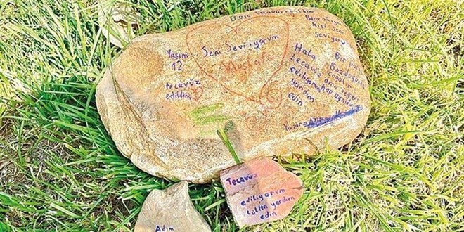 Taşa yazılan istismara 25 yıl istendi