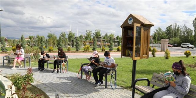 Ankara'da 'park kütüphaneler' oluşturuluyor