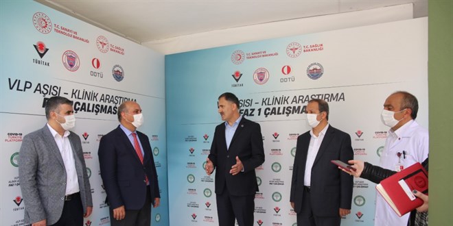 Sağlık-Sen'den yerli aşı klinik merkezine ziyaret