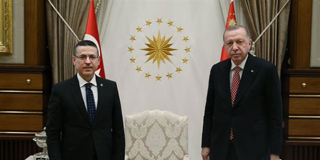 Cumhurbaşkanı Erdoğan, Sayıştay Başkanı Baş'ı kabul etti