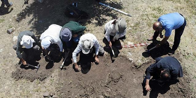 Tozkoparan Höyüğü'nde 4 ay sürecek kazı çalışması başladı
