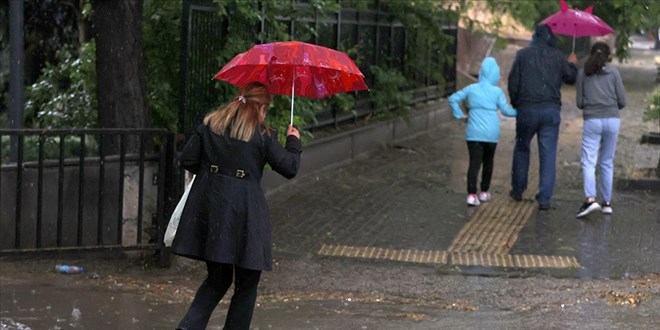 Meteoroloji'den bazı illerimiz gök gürültülü sağanak uyarısı