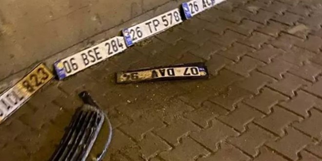 Sağanak yağışın ardından sosyal medya 'buluntu plaka' ilanları ile doldu