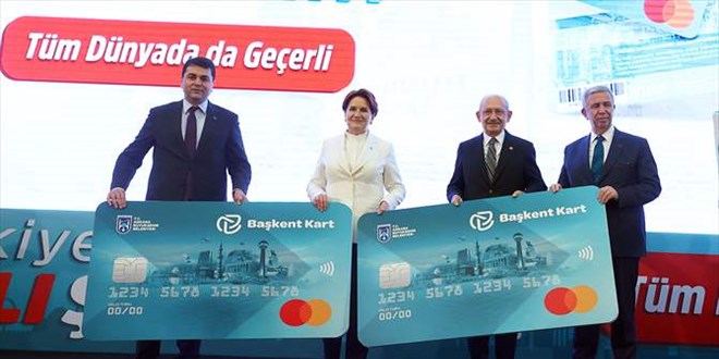 Ankara Büyükşehir Belediyesinin 'Başkent Kart'ı törenle tanıtıldı