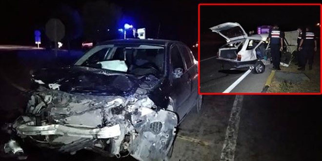 Fethiye'de 2 otomobil çarpıştı: 3 ölü, 5 yaralı