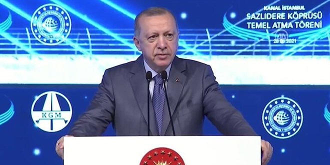 Erdoğan: Bugün kalkınma tarihinde yeni bir sayfa açıyoruz
