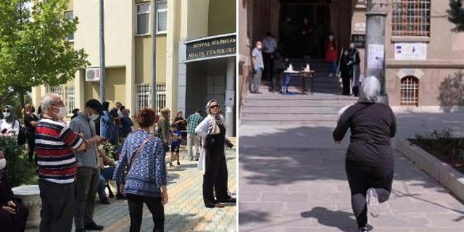 Veliler 'aç, aç' tezahüratı yaptı, geç kaldığı sınava girebildi