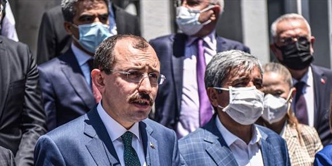 Bakan Mu, Mersin'de gmrk almalarna ilikin bilgi verdi