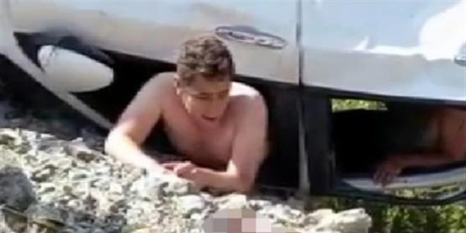 Hatay'da, ölümden kıl payı kurtulan sürücünün isteği şaşkına çevirdi