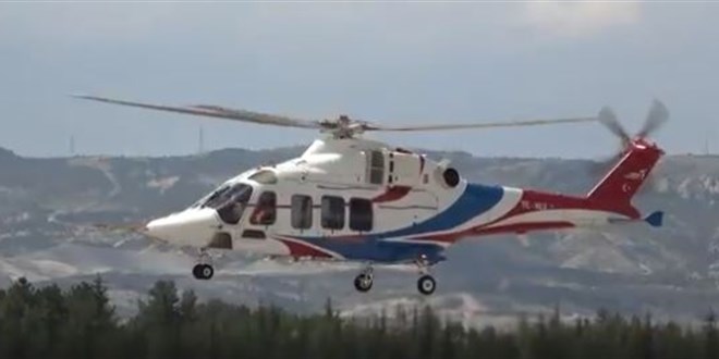 Gkbey Helikopteri'nin 3. prototipinin ilk uuu gerekleti