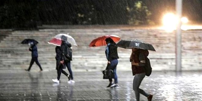 Meteoroloji'den 5 ilimiz için sağanak uyarısı