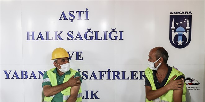 AŞTİ'de yerinde aşı uygulaması başladı