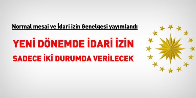 Kronik idari izinlilerde 60 yaş sınırı getirildi.