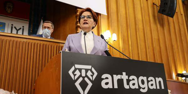 Akşener, Grup Toplantısı'nda 'Artagan Projesi'ni anlattı