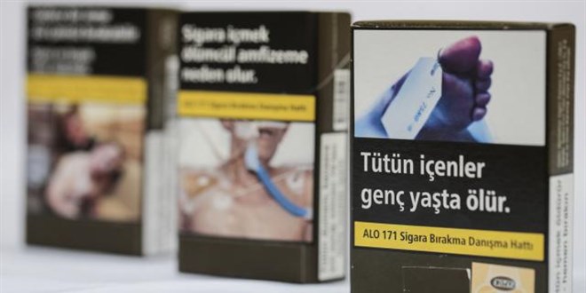 Sigara paketlerinin sağlık uyarısı alanı artırıldı