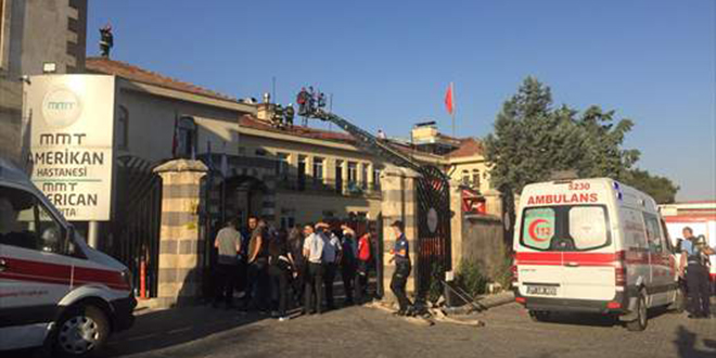 Gaziantep'te özel hastanede yangın; 46 hasta tahliye edildi