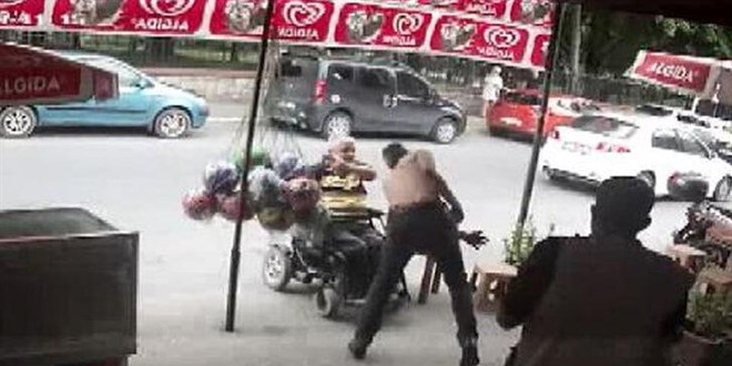 Beykoz'da engellileri darp eden saldırgan tutuklandı