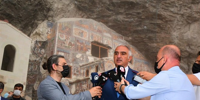 Sümela Manastırı 5 yıl sonra ziyarete açıldı!