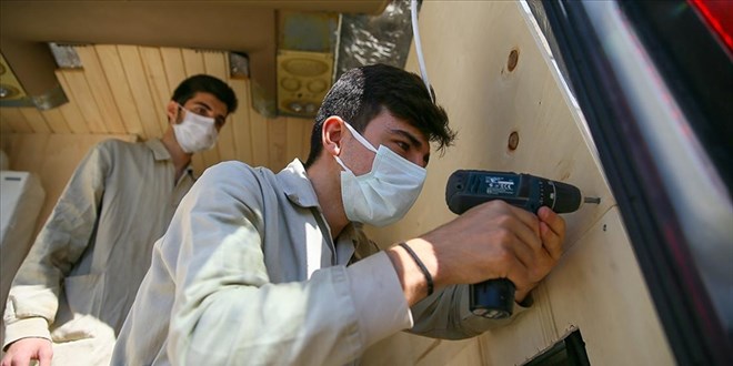 Meslek liseliler bu kez karavan iin kollar svad