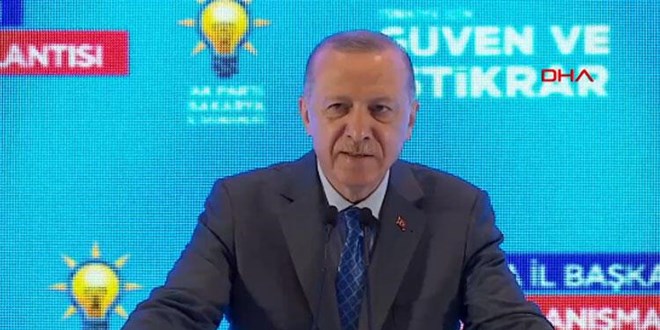Erdoğan'dan muhalefete 'musluk açılışı' tepkisi