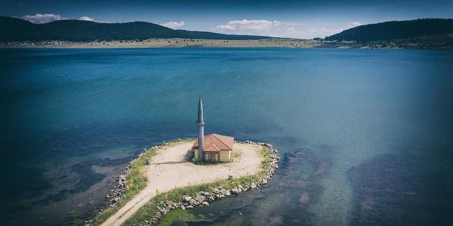 Seben Gölü'nde bulunan cami kültür varlığı kabul edildi