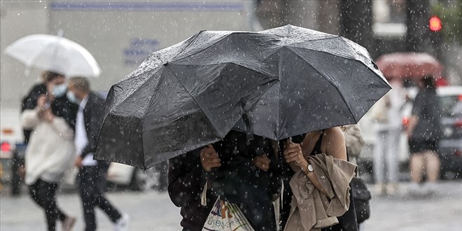 Meteorolojiden 12 ilimiz için sağanak uyarısı