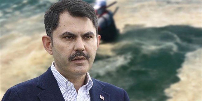 Bakan Kurum: Marmara'dan 10 bin 664 metreküp müsilaj temizlendi