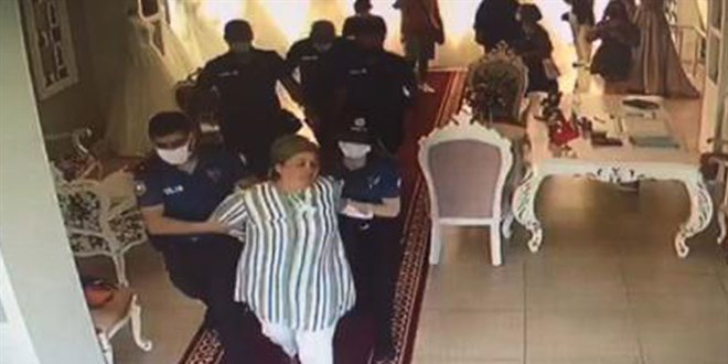 BBP'li kadın yöneticiye ters kelepçe takan polislere soruşturma