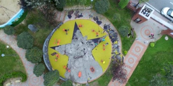 PKK semboll park skandalnda yeni gelime