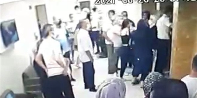 Hastanede asansöre binme kavgası