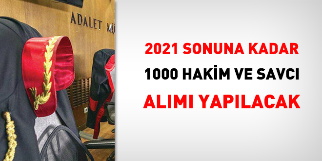 Adalet Bakanı Gül: 1000 hakim savcı alımı yapacağız