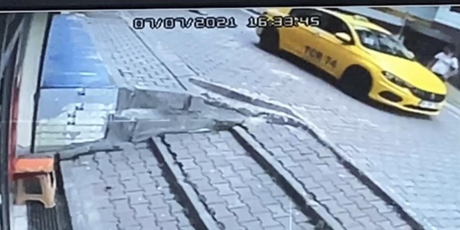 3 yaşındaki çocuğu ezen taksici şoka girdi