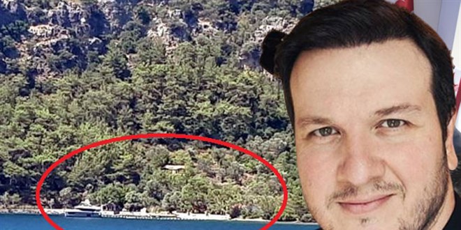 Şahan Gökbakar'ın villasının bulunduğu koya kaçak iskele iddiasına inceleme