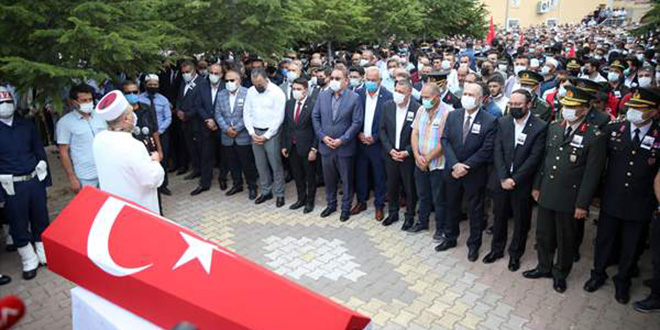Şehit Piyade Astsubay, Nevşehir'de son yolculuğuna uğurlandı