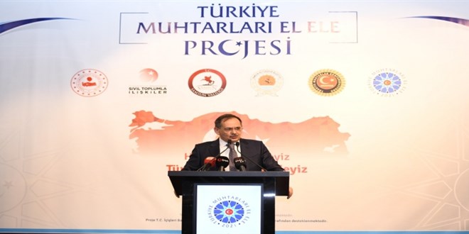 17 ilden 50 muhtar, 'Türkiye Muhtarları El Ele Projesi' kapsamında Hakkari'de buluştu