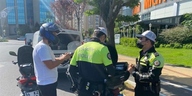 Pandeminin gözdesi motosikletlilere 6 ayda ceza yağdı