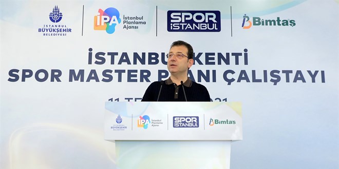 İBB'nin 'İstanbul Kenti Spor Master Planı Çalıştayı' yapıldı